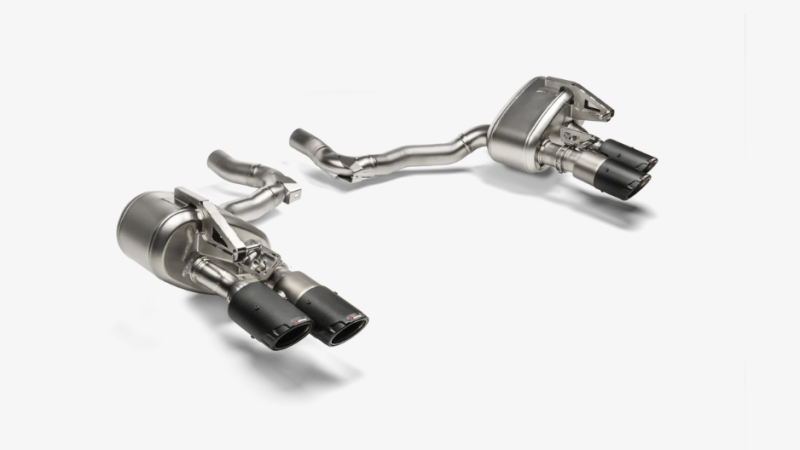 Photo of Akrapovic Valved Slip-On Line Titanium Exhaust for the Porsche Panamera 976 (2024+) - Image 4